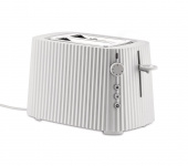 Plissé, brödrost, vit, Alessi- MDL08 W Plissé, brödrost, vit, Alessi- MDL08 W